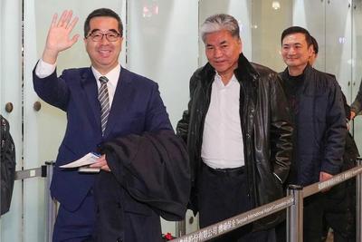 今日前往北京，臨行前中國國民黨副主席說明此行目的