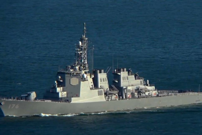 日本“鸟海”号驱逐舰在美完成改装，可发射“战斧”巡航导弹