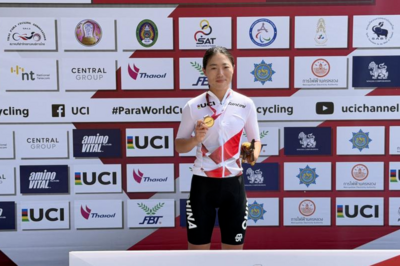 青岛运动员在2026年残疾人公路自行车世界杯泰国站斩获佳绩