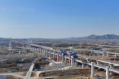 开启新年建设新征程！潍宿高铁至青岛连接线项目全面复工复产