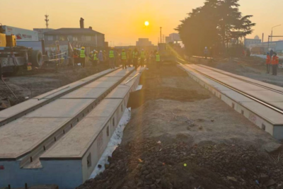 奋进正当时！青岛国家综合货运枢纽补链强链项目按下建设“快进键”