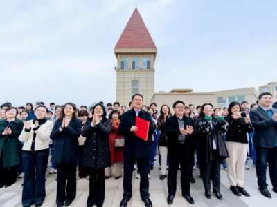 登顶看见大世界，青岛实验初中“凌云阁”启用