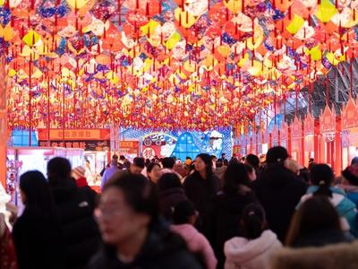 举办各类文化演出3000余场，累计接待游客超37万人次  2026西海岸马年灯会收官