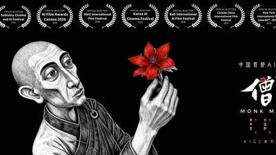 青岛科技大学原创AIGC木刻动画入围戛纳人工智能电影奖