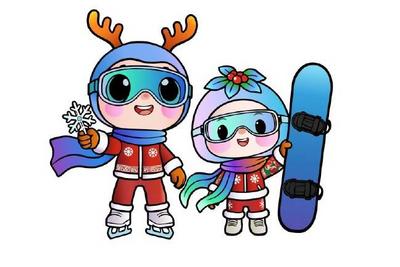 长春大冬会吉祥物“吉冰”和“吉雪”发布