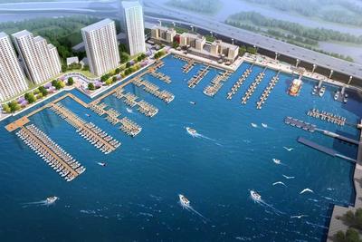 加快推进小港码头海钓综合体建设，青岛交通在项目一线讲好“开工第一课”