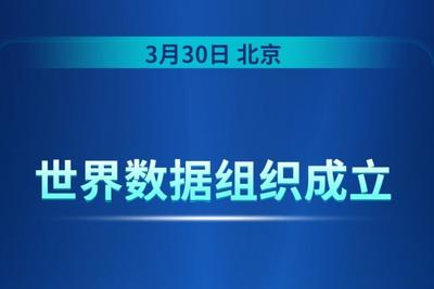 世界数据组织成立