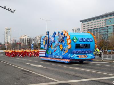 非遗、机器狗、舞龙舞狮……今天的元宵节莱西秧歌巡游看点十足