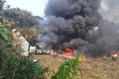 哥伦比亚军机坠毁造成34人死亡