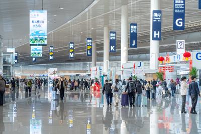 青岛机场春运旅客吞吐量首次突破300万人次