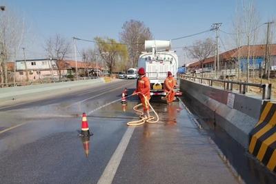 营造“畅安舒美”通行环境！青岛国省干线春季养护专项行动启动