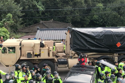 驻韩美军部分“萨德”反导系统转往中东