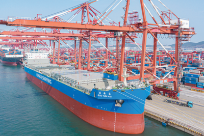 开局“十五五” 奋斗正当时 | 山东港口青岛港：八线齐发，“织网”全球