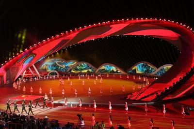 第六届亚洲沙滩运动会在三亚开幕