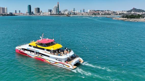 乘风破浪阅春光！“海上看青岛”热力全开