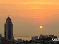 青岛傍晚：云霞淡染，暮色温柔