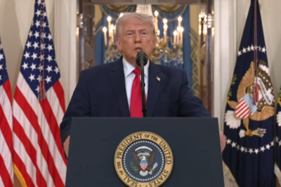 特朗普自行宣称对伊朗战事取得“快速、决定性、压倒性胜利”