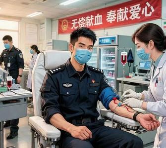 青岛监狱民警为危重病犯紧急献血，点亮生的希望