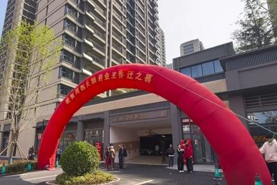 810余户拆迁居民拿到新房钥匙，市北区河西街道河西安置区回迁交房