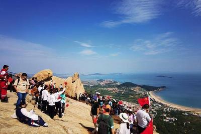 @市民游客，崂山风景区巨峰、仰口游览区4月5日暂停预约购票