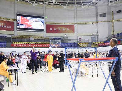 第六届山东省老年人运动会兜球比赛火热开赛