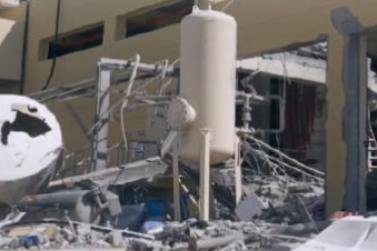 卡塔尔首次曝光美军乌代德基地遭袭画面