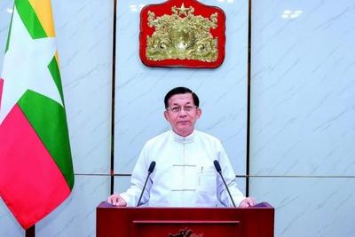 敏昂莱在缅甸联邦议会选举中赢得过半选票，将当选总统