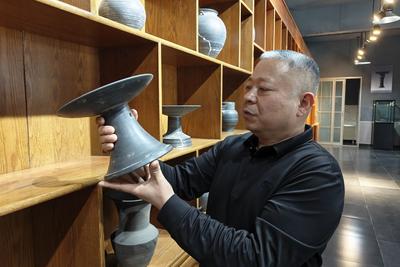 创下切尼斯世界纪录！失传四千年蛋壳黑陶，他复烧成功