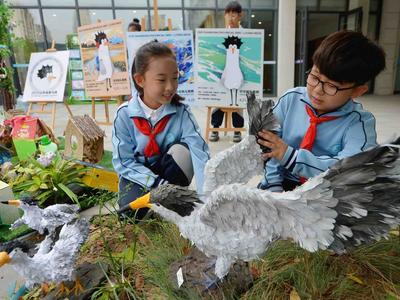 2026年城阳区爱鸟周主场活动暨自然教育成果展示现场会举办