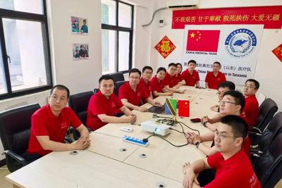 援坦桑尼亚中国医疗队抵达非洲，即将投入一线工作