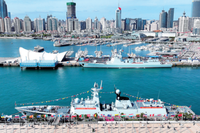 5天超15万人次来青看“舰”！北部战区海军舰艇开放活动圆满落幕