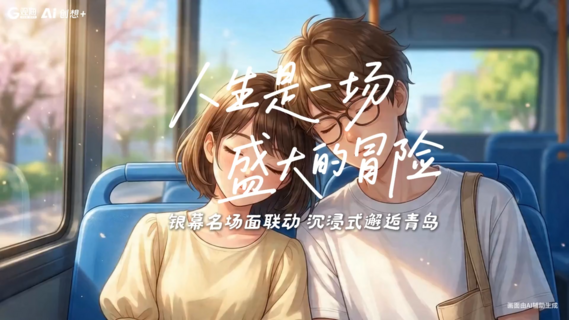 AI创想+丨银幕名场面联动，沉浸式邂逅青岛