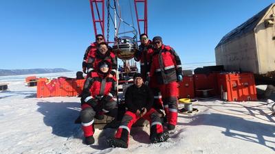 中国海洋大学第二批研究人员赴贝加尔湖开展中微子组网实验