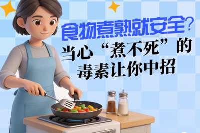 食物煮熟就安全？专家：当心“煮不死”的毒素让你中招