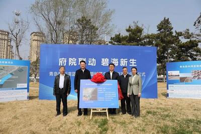 全省首例！青岛胶州湾蓝碳建设暨碱蓬生态修复项目启动