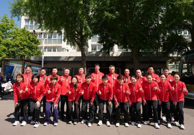 加油！国乒出征伦敦世乒赛团体赛