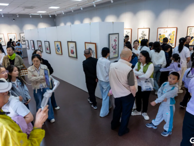 童心绘华章 美育润成长 莱西水集中小学生美术作品展在崔子范美术馆开展
