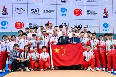 21金12银8铜！举重亚锦赛中国队金牌榜、奖牌榜第一