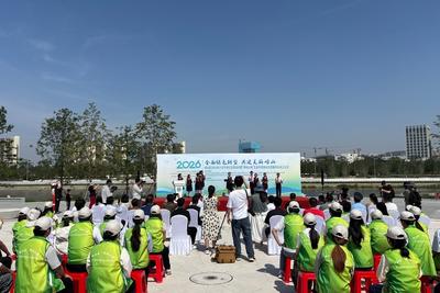 绿色实践点亮“张村河”！崂山区2026年六五环境日启幕