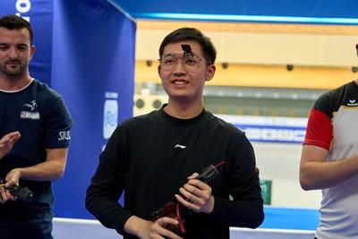射击世界杯慕尼黑站：中国选手苏连博凡破世界纪录夺冠