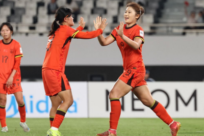 晋级四强！U17女足亚洲杯中国队3∶0战胜印度队