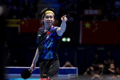 当选MVP！王楚钦获得伦敦世乒赛团体赛最佳男子运动员奖