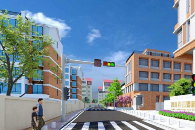 ​连云港路学校配套工程开工建设，打通校园“最后一公里”通行瓶颈