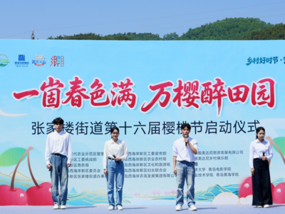 一张甜蜜套票，畅享多元体验  西海岸新区张家楼街道第十六届樱桃节启幕