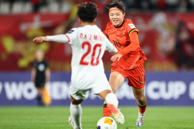 U17女足亚洲杯揭幕，中国队6:0战胜缅甸队