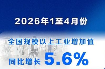 前4个月国民经济保持稳中有进发展态势
