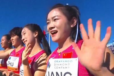 中国队闯入2026世界接力赛女子4×100米接力决赛