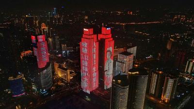 致敬“白衣天使”！今明两天，浮山湾上演国际护士节主题灯光秀