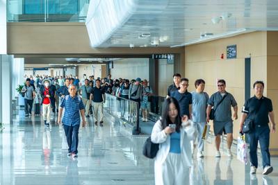 比去年提前12天，青岛机场东北亚方向旅客吞吐量超100万人次