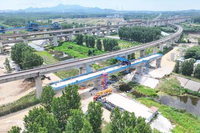 端午坚守不打烊！潍宿高铁至青岛连接线项目建设跑出“加速度”